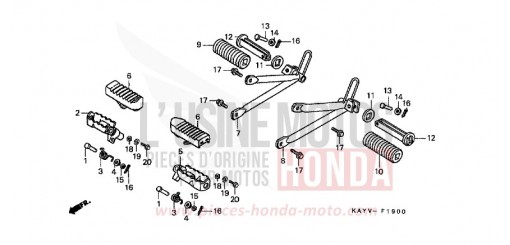 MARCHE NX125V de 1997